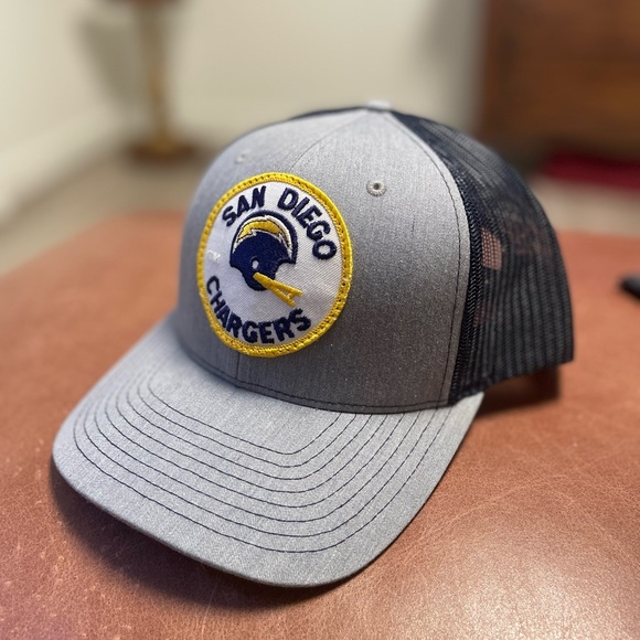 Richardson Other - San Diego / Los Angeles Chargers custom made vintage patch hat
